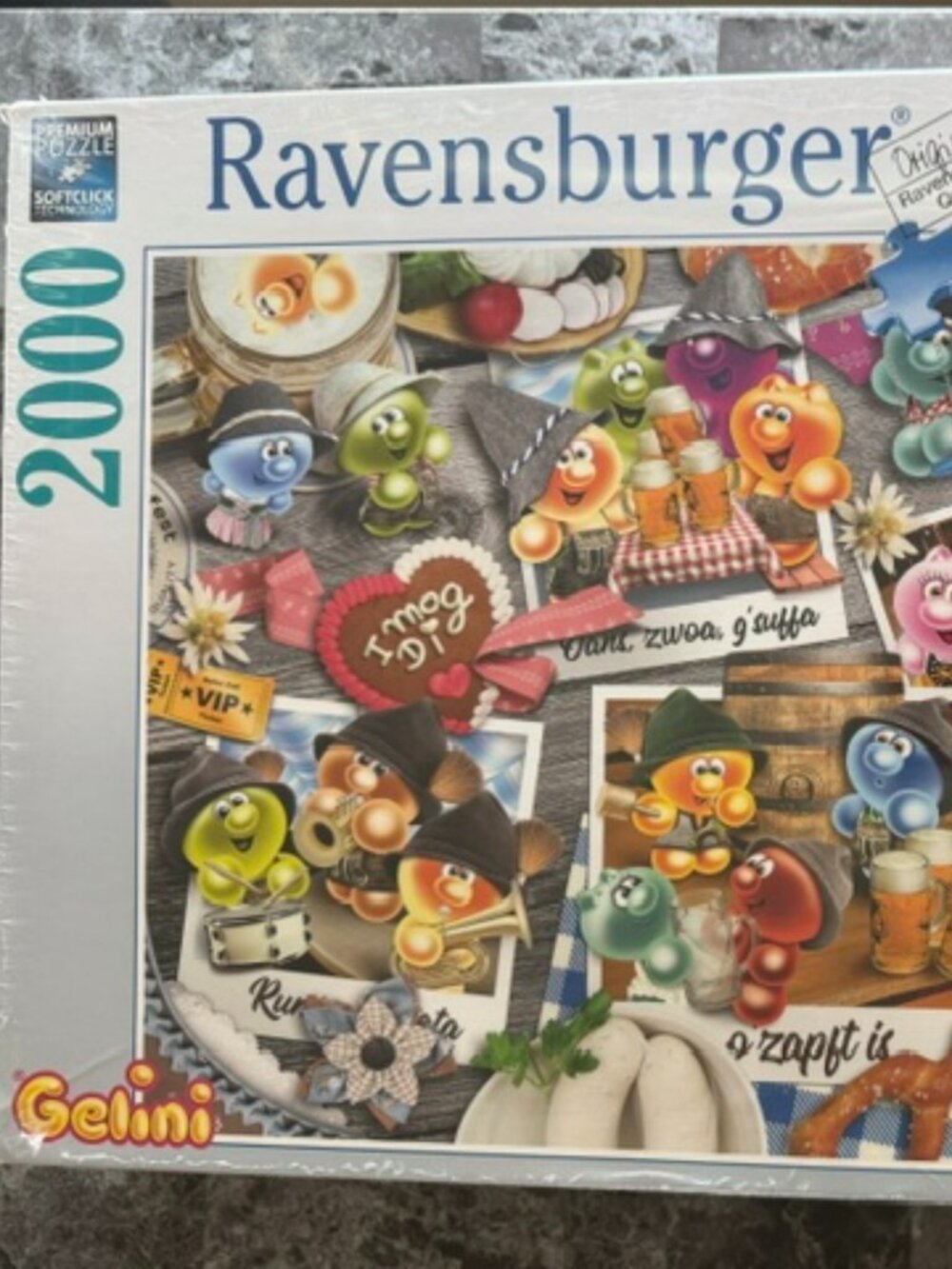 Ravensburger Gelini Octoberfest Puzzle 2000 Pieces Brand New